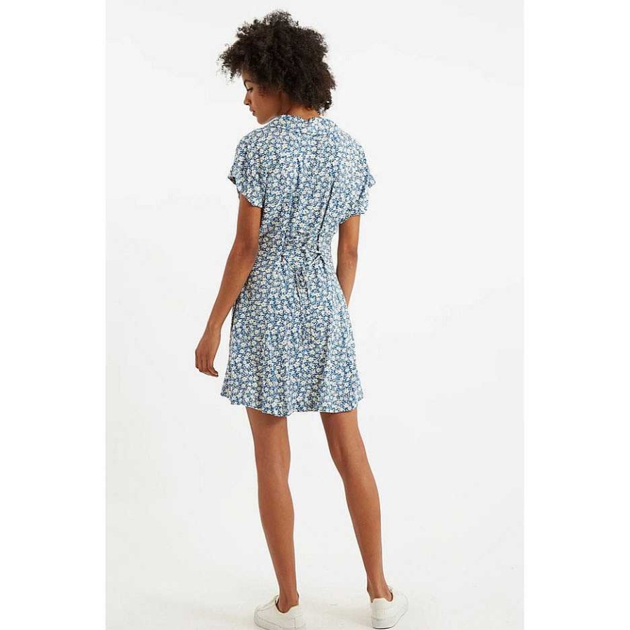 Clothing Louche | Prudence Periwinkle Dress Blue