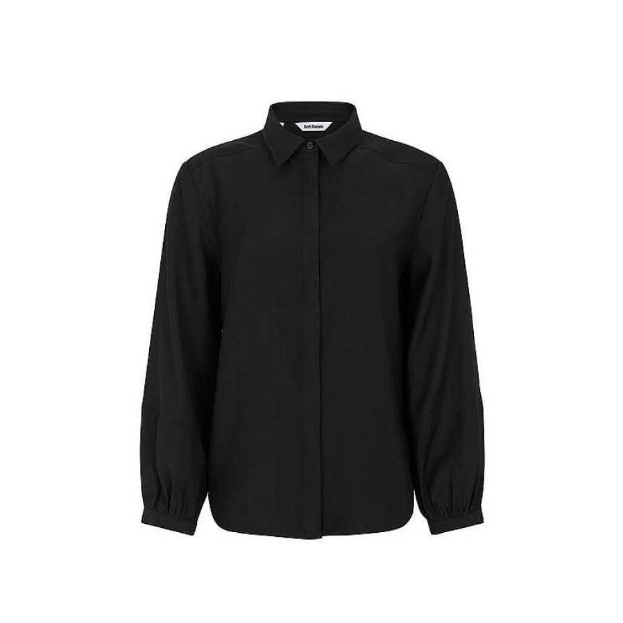 Clothing Soft Rebels | Hannah Blouse Black