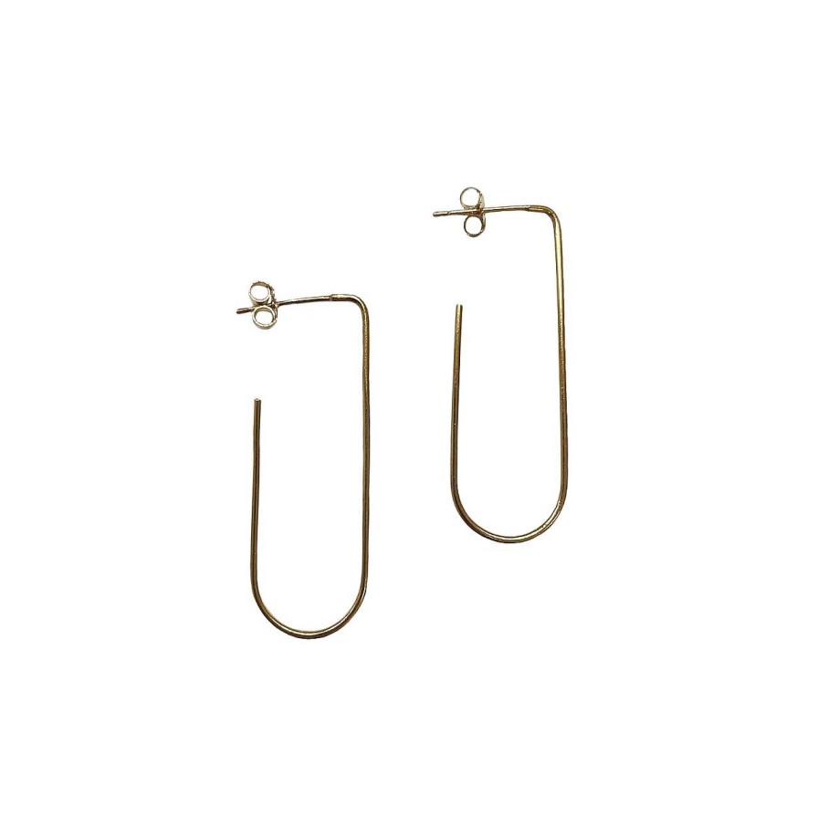 Accessories Atelier Coquet | Stud Earrings Simple Gold