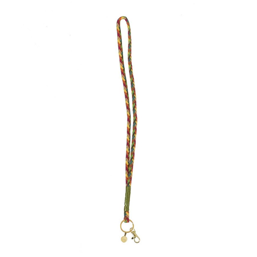 Accessories La Garçonne Accessoires | Lanyard Orange Yellow Green