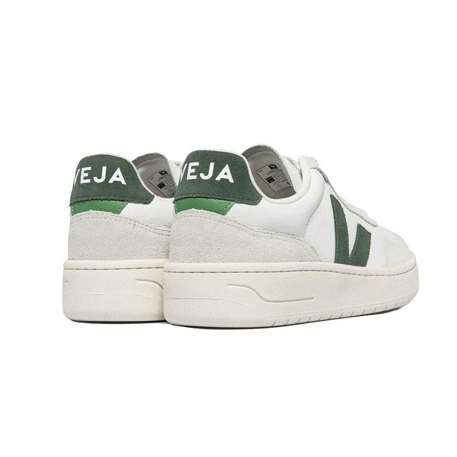 Shoes Veja | V-90 Leather Sneaker Extra White Cyprus