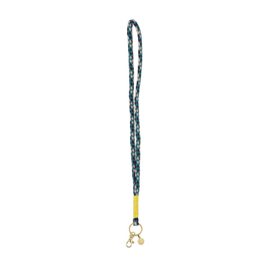 Accessories La Garçonne Accessoires | Lanyard Pink Violet Turquoise