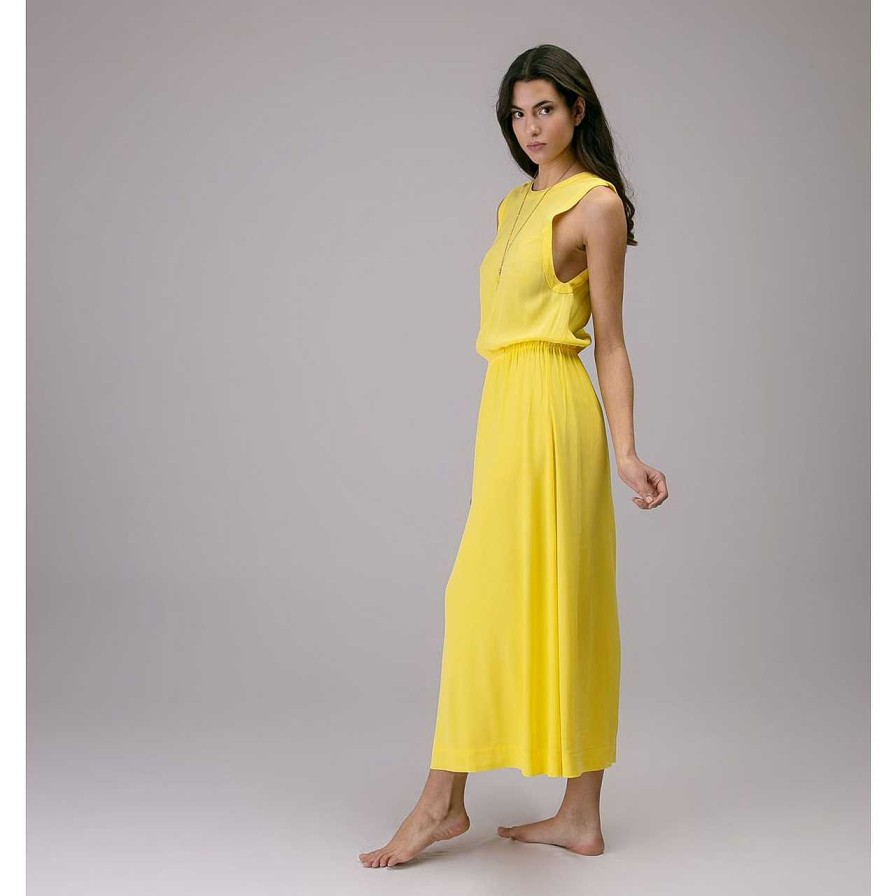 Clothing Karma Koma | Jeanne Dress Citron