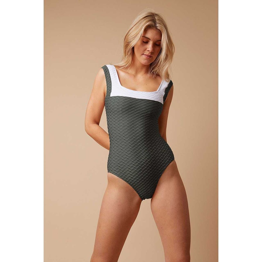 Clothing Paula | Swordfish Swimdress Sage