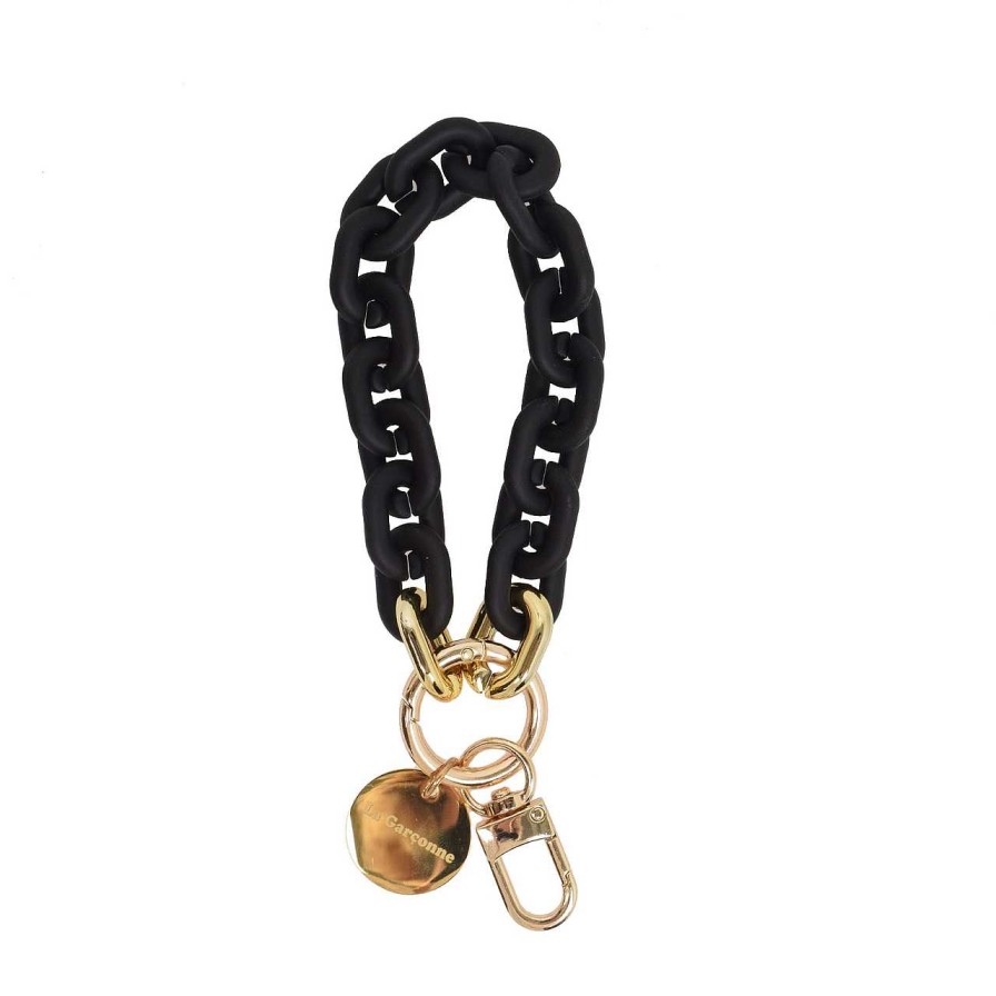 Accessories La Garçonne Accessoires | Annie Keychain Black