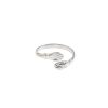 Accessories La Garçonne Bijoux | Hand Finger Ring Stainless Steel Silver