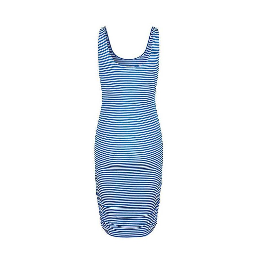 Clothing mbyM | Dovile Dress True Blue Sugar Stripe