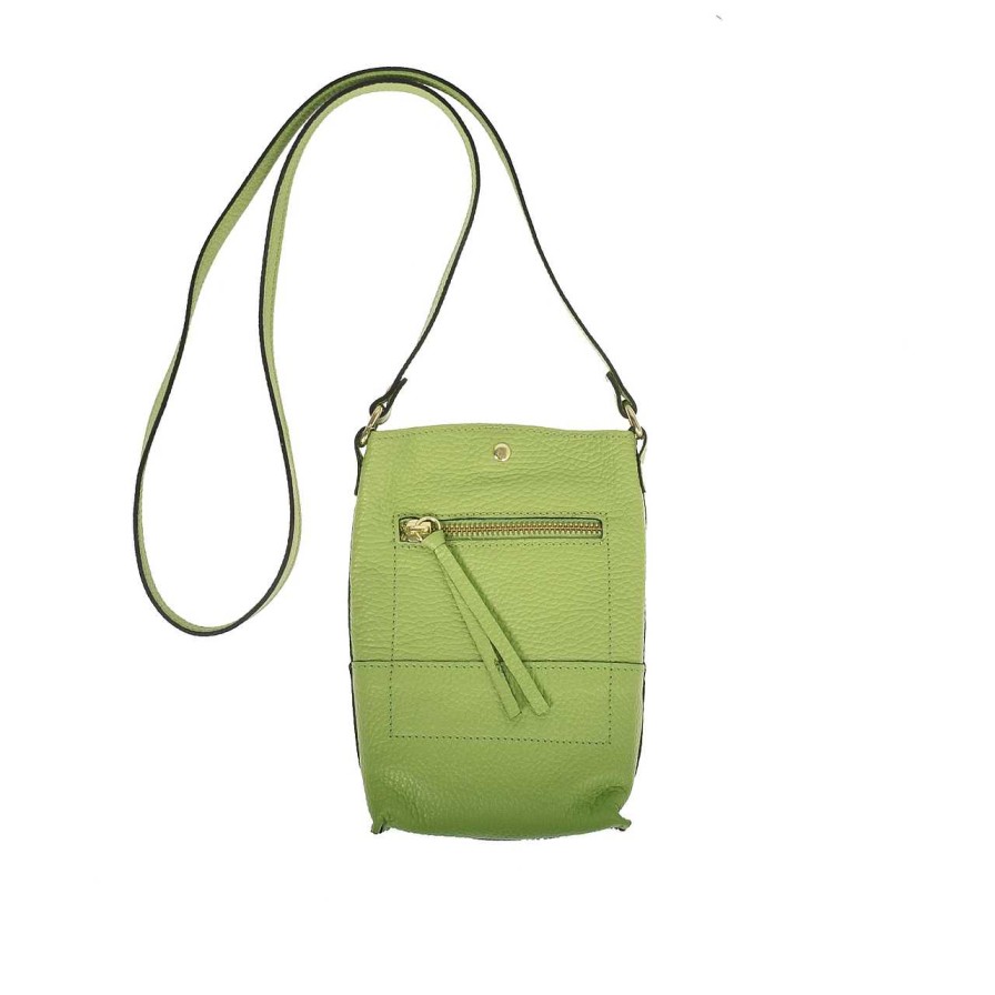 Bags La Garçonne Accessoires | Lucette Mobile Phone Case 12 Bright Green