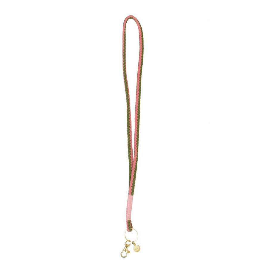 Accessories La Garçonne Accessoires | Olive Pink Lanyard