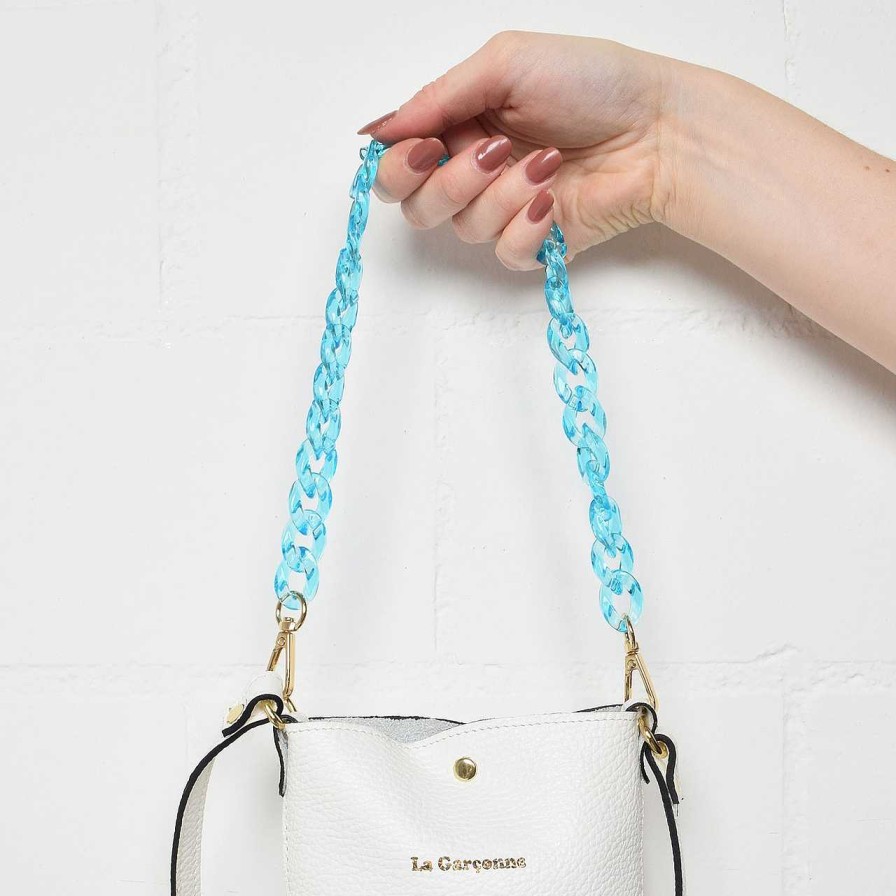 Bags La Garçonne Accessoires | Monroe Mini Bag Chain Ice