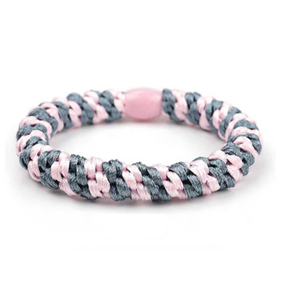 Accessories Voila | Hair Tie Multi Pink Gray