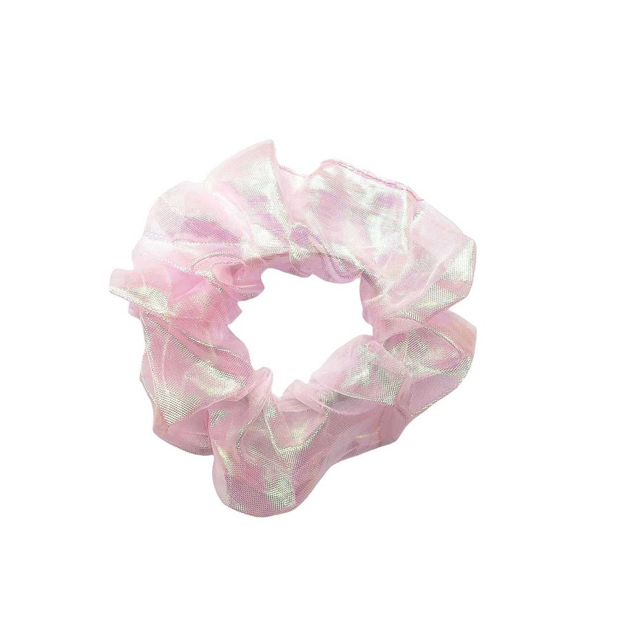 Accessories Voila | Merida Scrunchie Shiny Pink