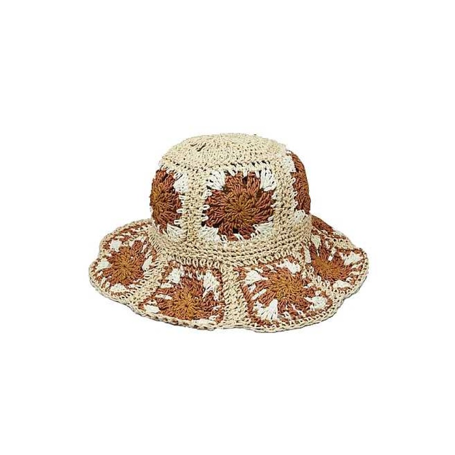 Accessories Becksöndergaard | Bridgette Straw Hat Biscuit