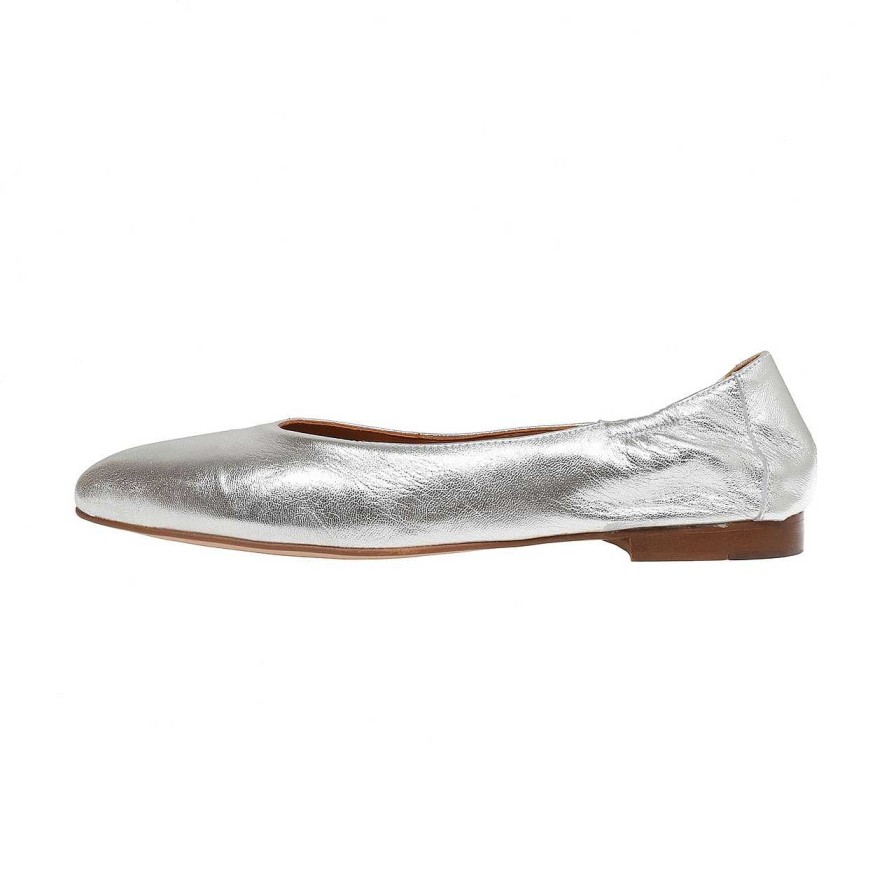 Shoes La Garçonne | Celine Ballerina Plata