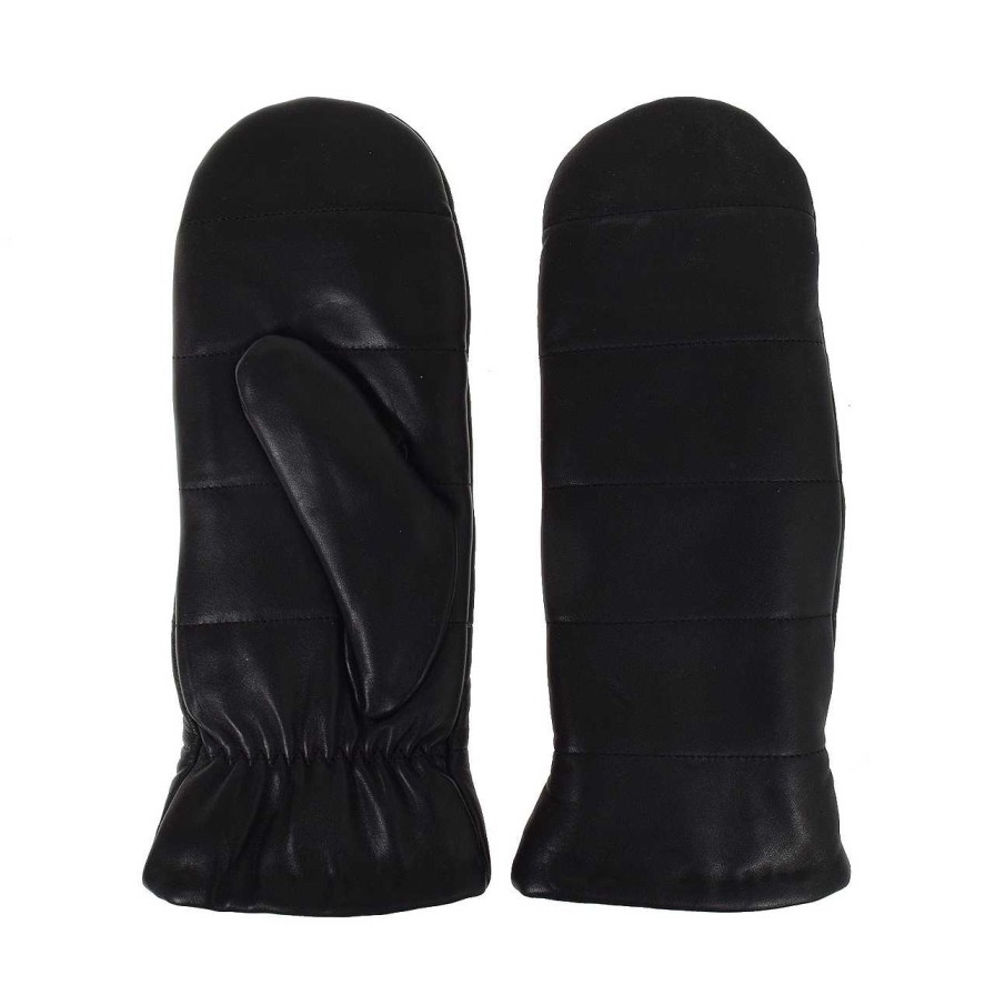 Accessories La Garçonne Accessoires | Mael Gloves Black