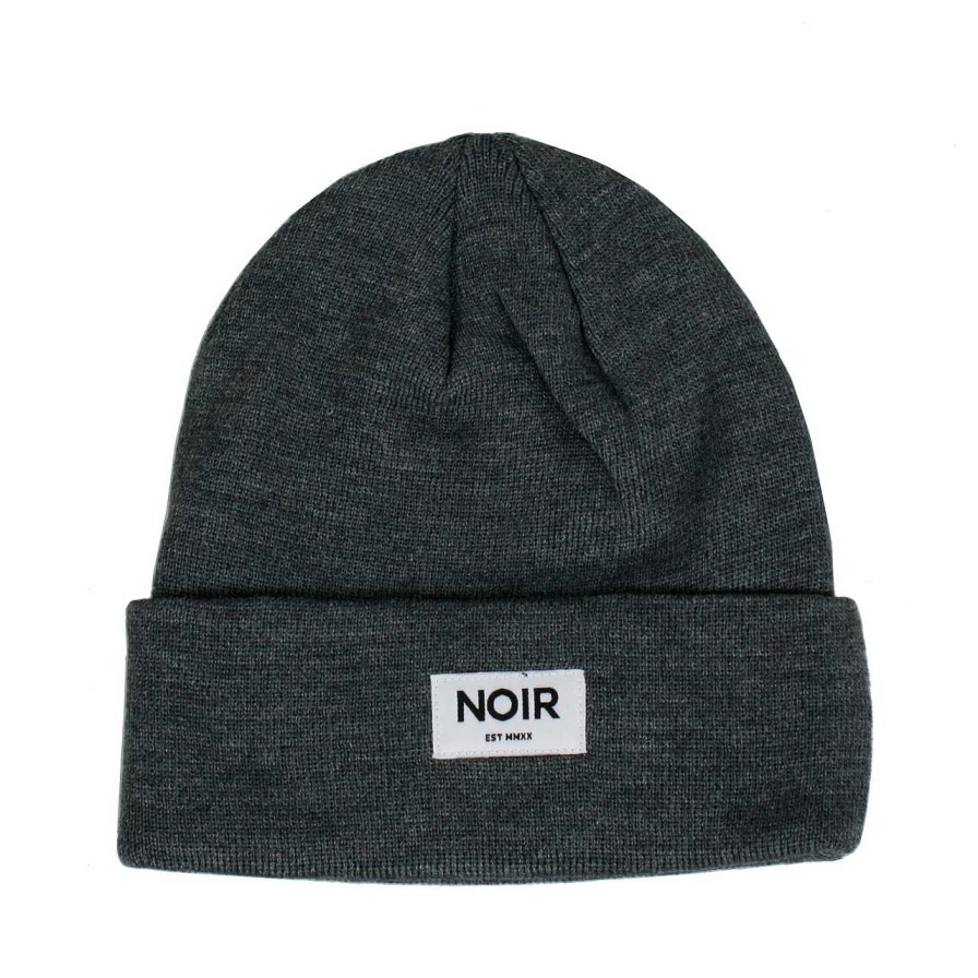 Accessories Noir | No.1 Beanie Dark Gray Melange