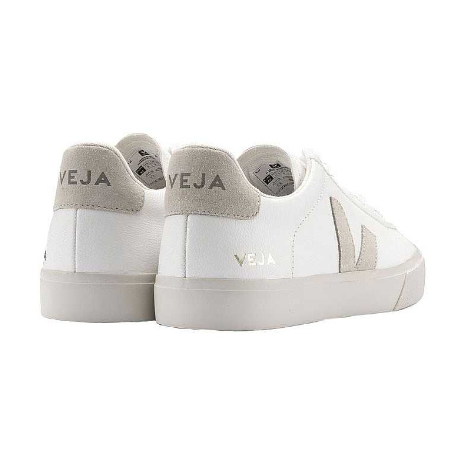 Shoes Veja | Campo Chromefree Sneaker Extra White Natural Suede