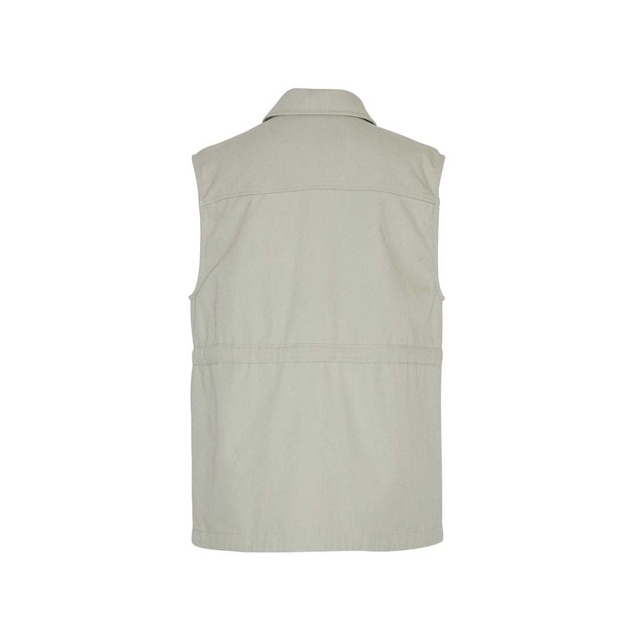 Clothing MSCH Copenhagen | Jolina Vest Desert Sage