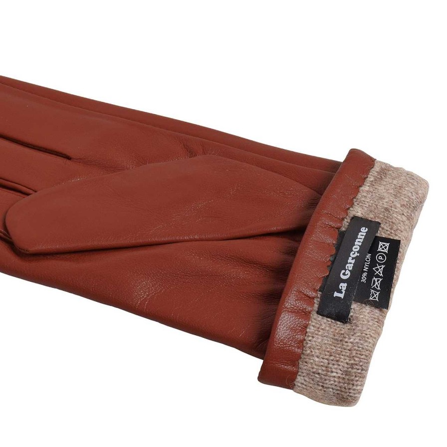 Accessories La Garçonne Accessoires | Momo Gloves Maroon