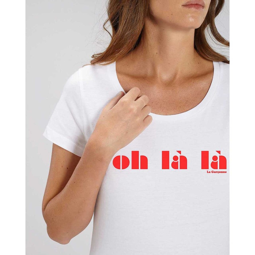 Clothing La Garçonne Vetements | Oh La La T-Shirt White