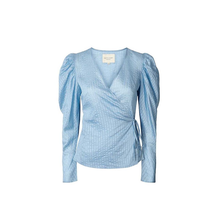 Clothing Lolly's Laundry | Clara Blouse Light Blue