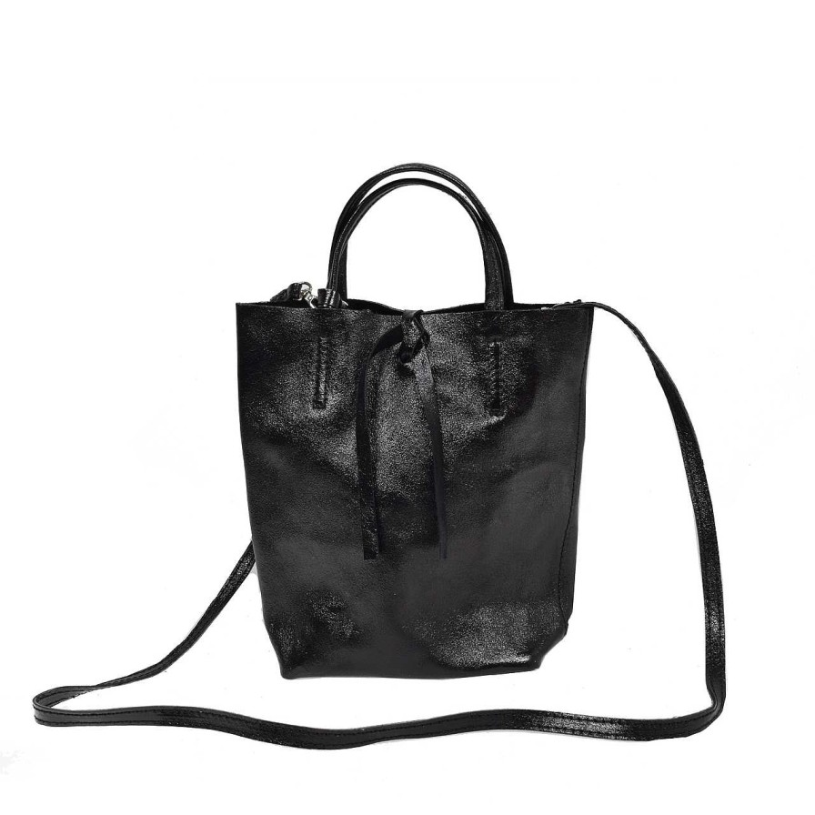 Bags La Garçonne Accessoires | Daphne Bag Metallic Nero