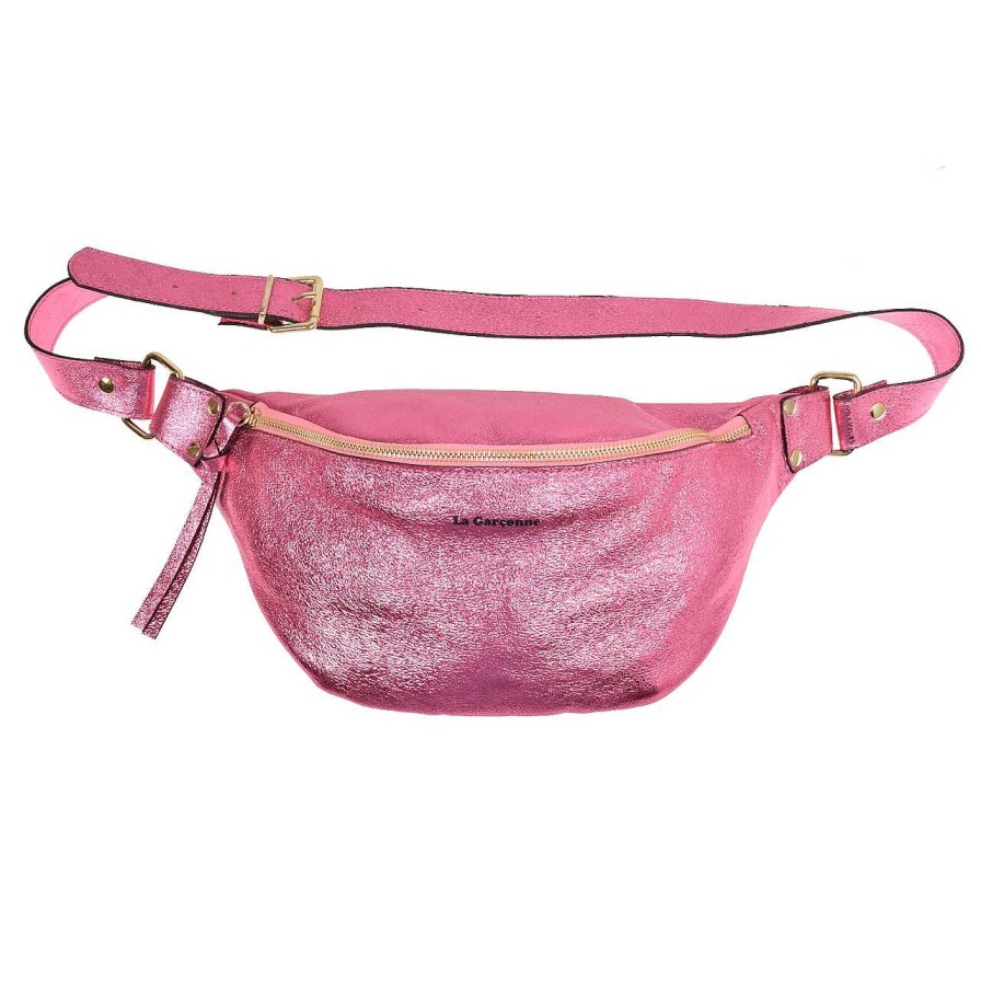 Bags La Garçonne Accessoires | Alma Grande Bum Bag Pink 517