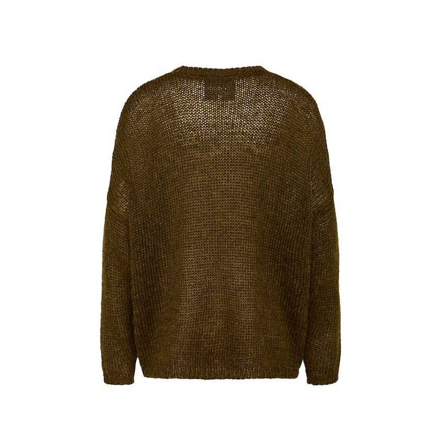 Clothing La Rouge | Asta Sweater Dark Green Olive