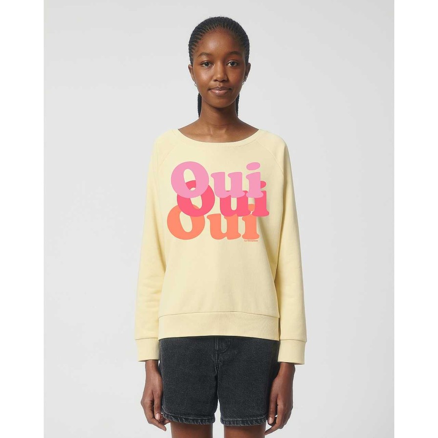 Clothing La Garçonne Vetements | Oui Ltd. Sweater Raglan Butter