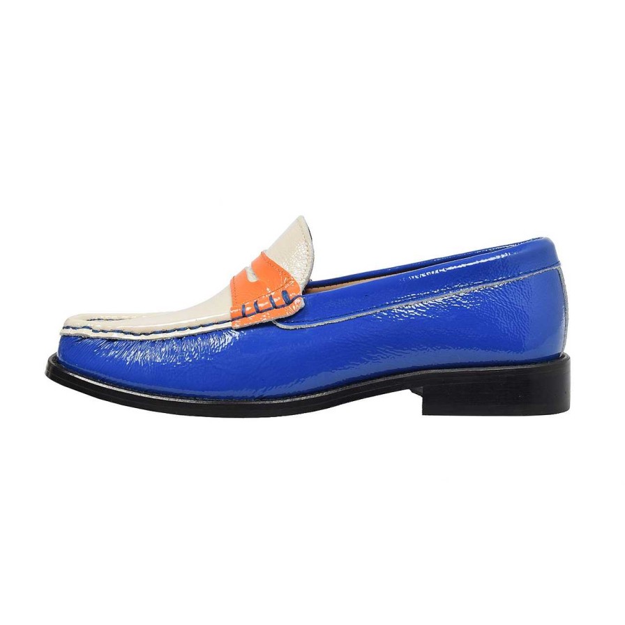 Shoes La Garçonne | Gloria Loafer Royal Beige Orange