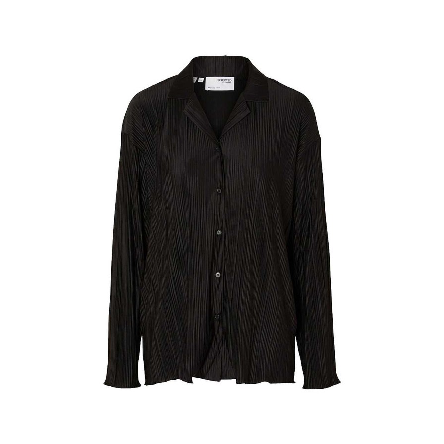 Clothing Selected Femme | Ellie Shirt Black