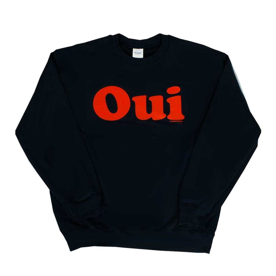 Clothing La Garçonne Vetements | Oui Sweater Navy