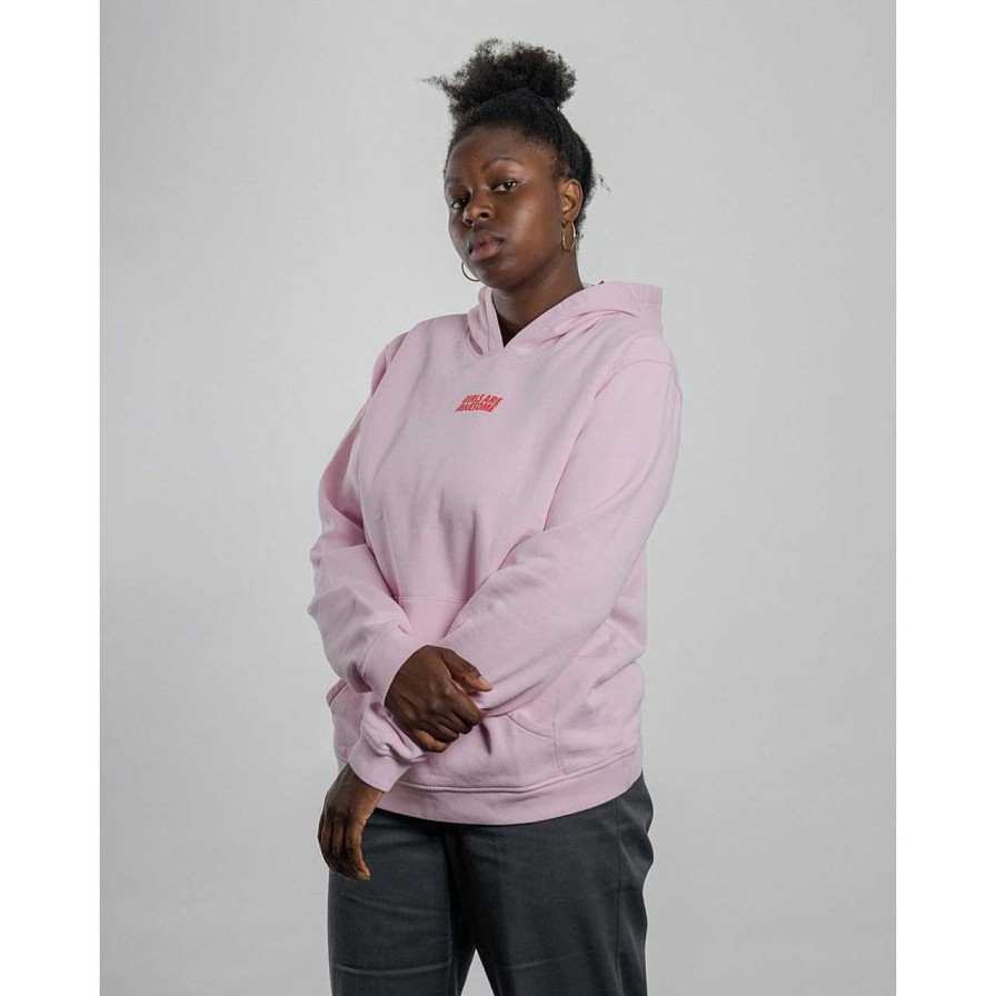 Clothing Girls are awesome | All Day Hoody Pale Pink