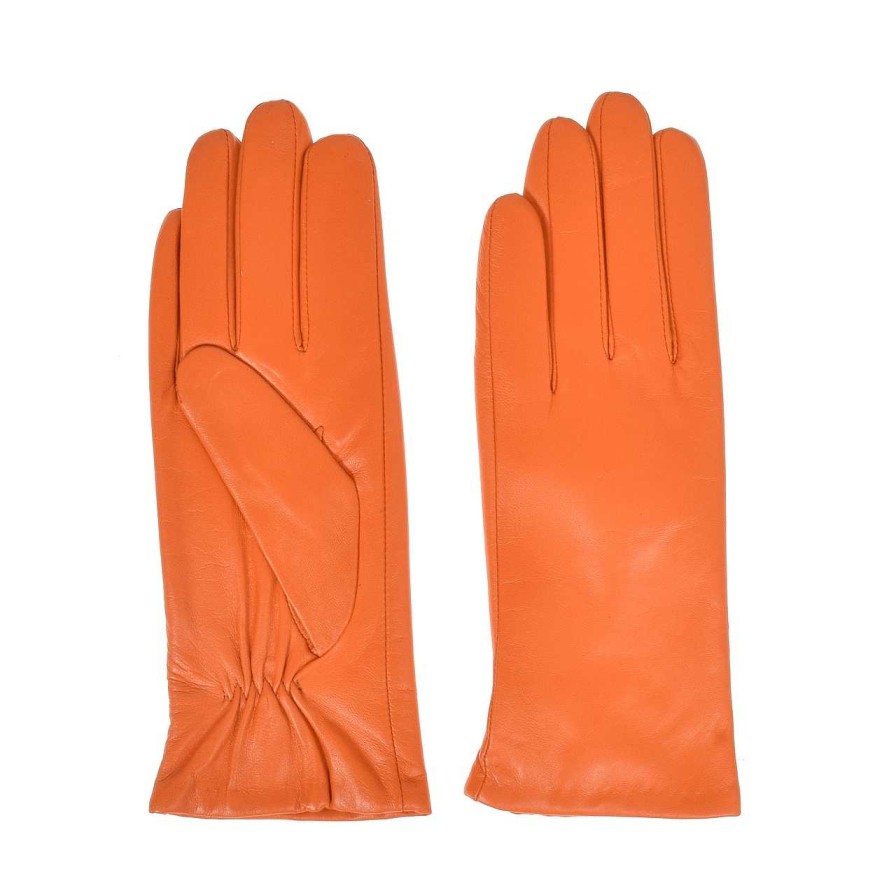 Accessories La Garçonne Accessoires | Momo Gloves Mandarin Orange