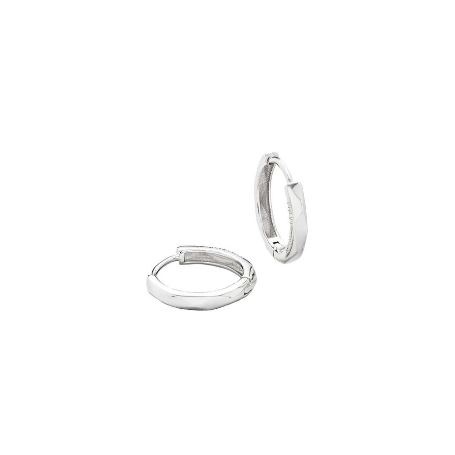 Accessories Philippa Studios | Unika Hoops Small Earrings Silver