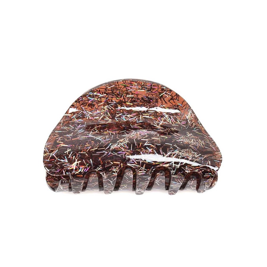 Accessories J'adore | Hair Clip Multisparkle Brown