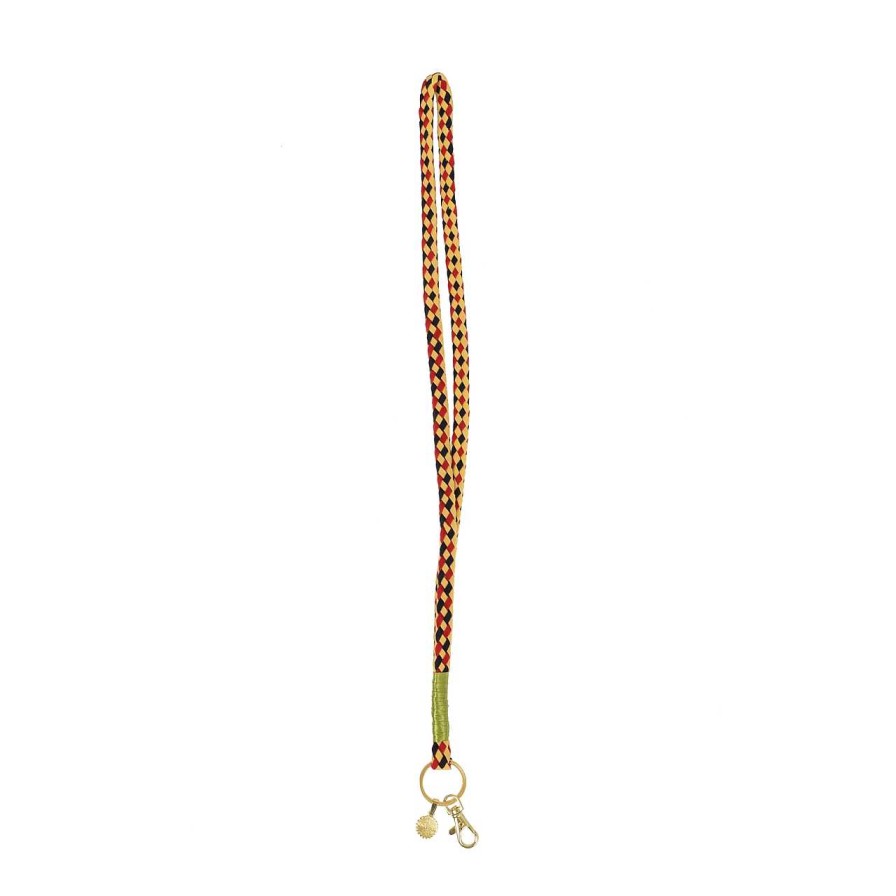 Accessories La Garçonne Accessoires | Lanyard Red Yellow Navy