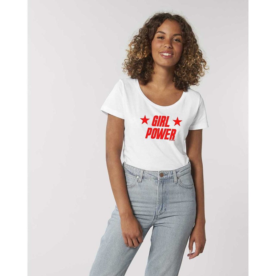 Clothing La Garçonne Vetements | Girl Power T-Shirt White