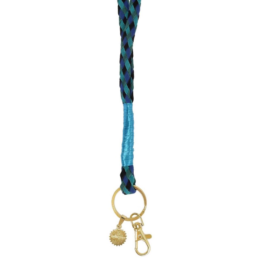 Accessories La Garçonne Accessoires | Lanyard Green Black Blue