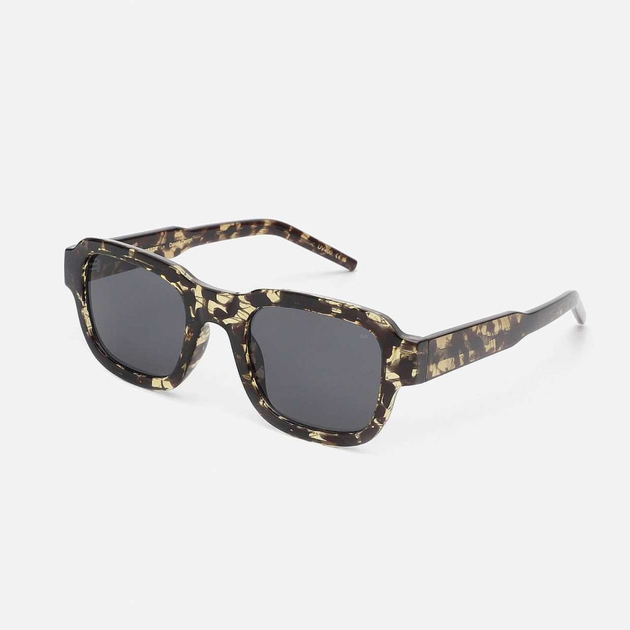 Accessories A.Kjaerbede | Halo Sunglasses Black / Yellow Tortoise