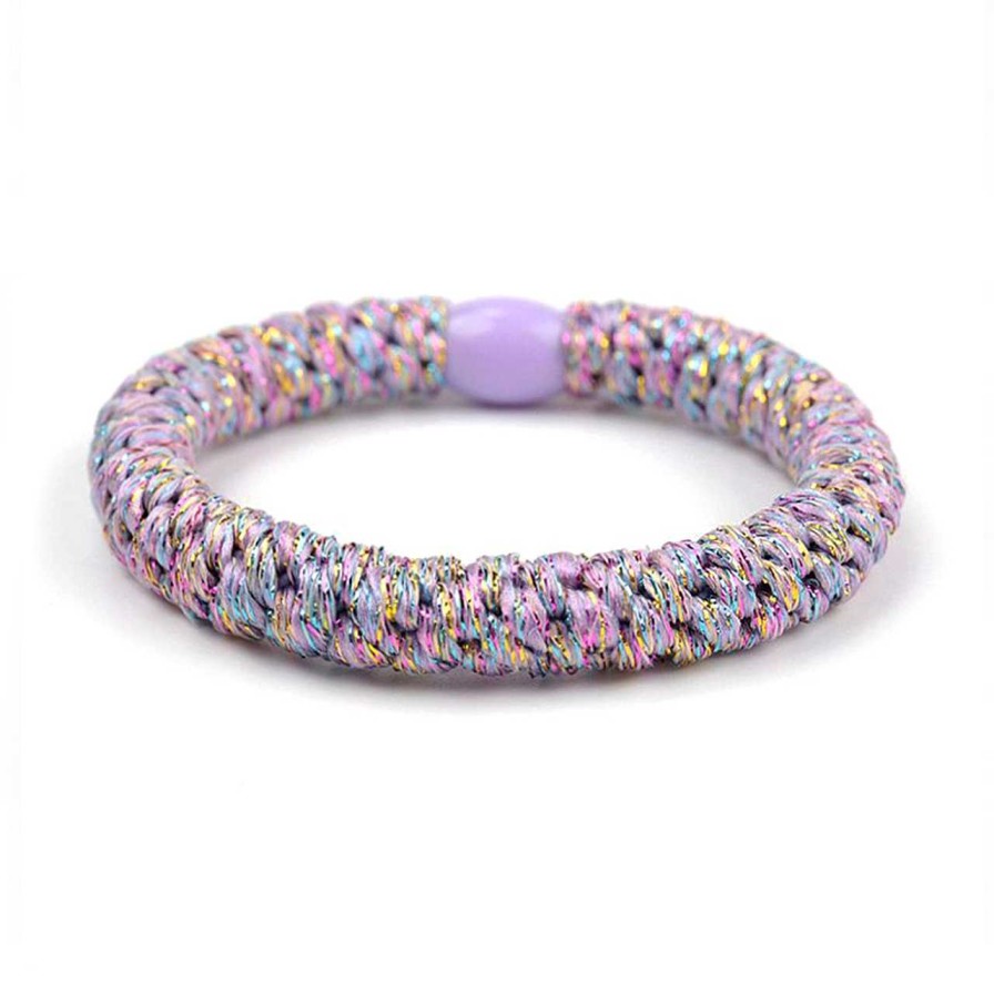 Accessories Voila | Hair Tie Glitter Multi Purple