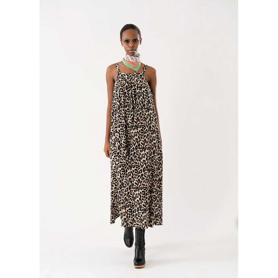 Clothing Lolly's Laundry | Lungo Midi Dress Leopard Print