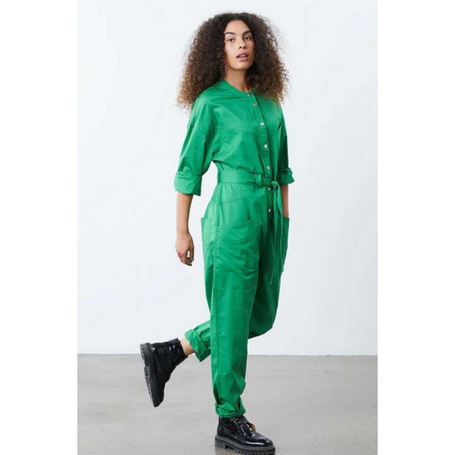 Clothing Lolly's Laundry | Yuko Jumpsuit Green