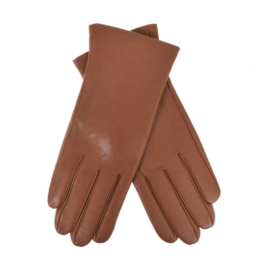 Accessories La Garçonne Accessoires | Momo Gloves Mid Brown