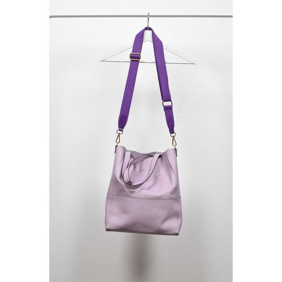 Bags La Garçonne Accessoires | Emie Bag Strap Purple