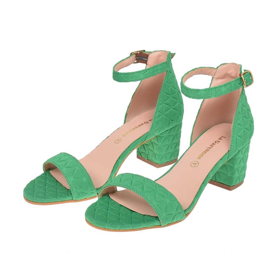 Shoes La Garçonne | Catherine Daroka Verde Heels