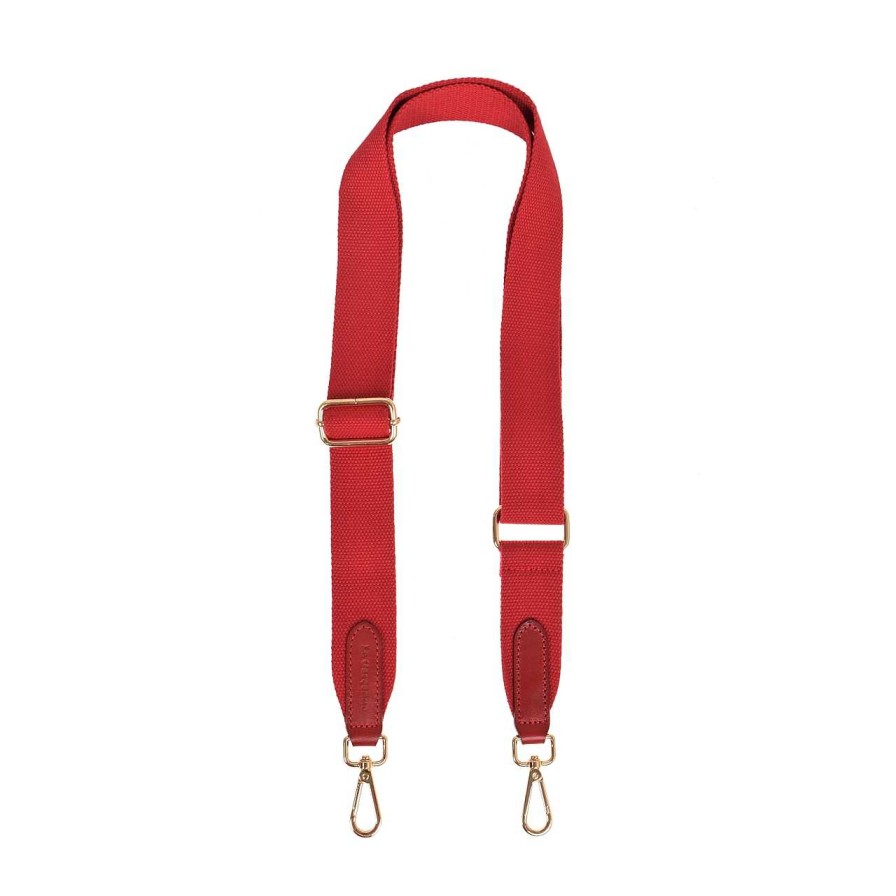 Bags La Garçonne Accessoires | Emie Bag Strap Red