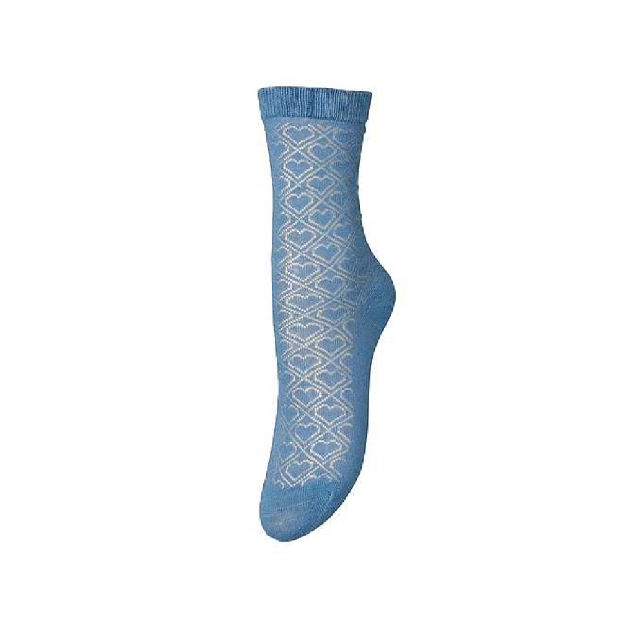 Accessories Becksöndergaard | Signa Cotta Socks Coronet Blue