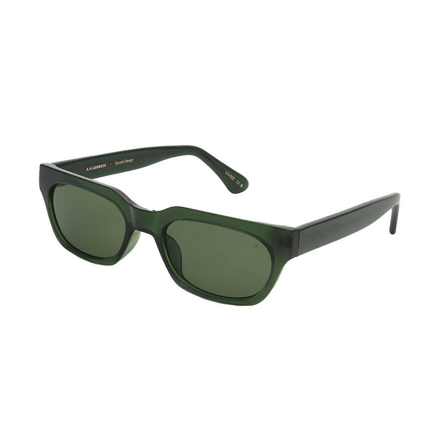 Accessories A.Kjaerbede | Bror Sunglasses Dark Green Transparent