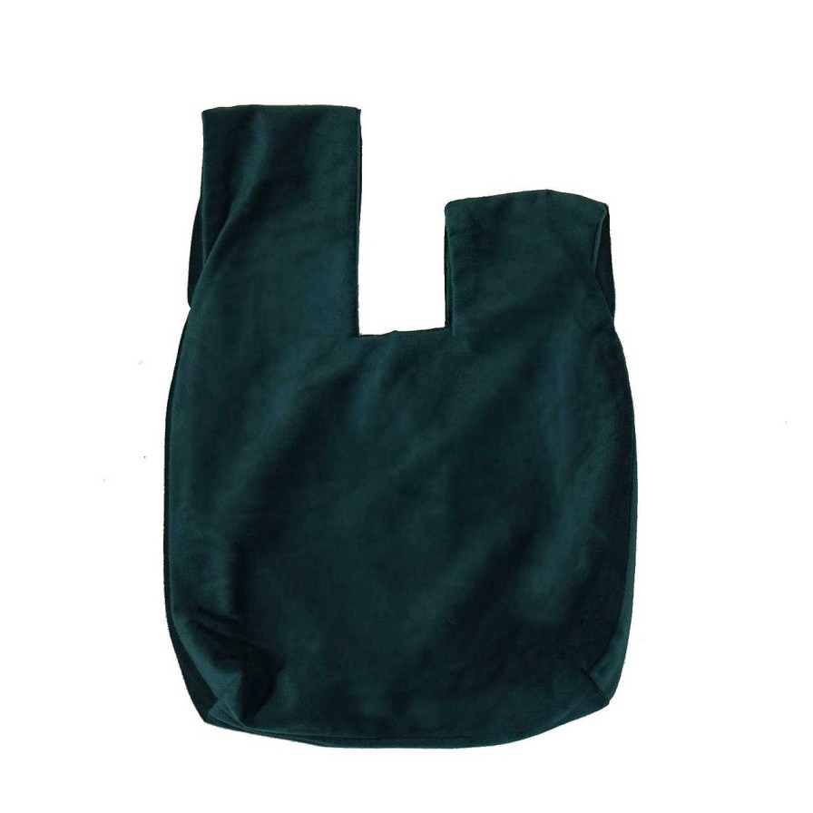 Bags Snack Bar | Nora Velvet Bag Green